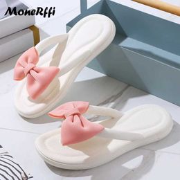 Slippers Summer Women Flip Flops Cute Soft Sole Eva Beach Sandals Fashion Indoor House Shoes Bathroom Non-Slip Slides01Y1VP H240322