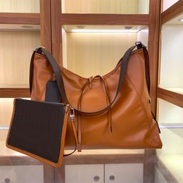 Carryall Shoulder Bag Designer Tote Shopping Bags Genuine Leather Detachable Zipper Handbag Purse Magnetic Button Internal Zipper Pocket High Quality