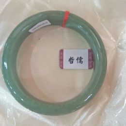 Bangles Natural Myanmar Pure Green Bracelet Elegant Lady Jade Jewelry