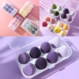 4/8pcs makeup sponge mixer beauty egg cosmetics liquid foundation air cushion special makeup egg ladies makeup tools accessories 240410