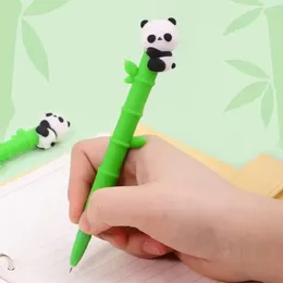 Black Pen Colourful Cute Panda 0.5mm Gel Water Quick-Drying Writing Smoothly Signature