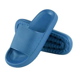 Slippers Men Thick Platform Cloud Leisure Ladies Indoor Bathroom Anti-Slip Shoes Summer Beach Eva Soft Sole Slide Sandals01UQTD H240322B4ZH H240322