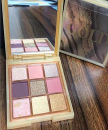 GOLD purple sand 9color eyeshadow palette Shimmer Matte high quality DHL 5217005