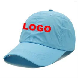 Ball Caps Fashion Embroidered Letters Print Logo Quick Dry Breathable Baseball Cap Unisex Outdoor Sun Protection Add Snapback Dad Hat