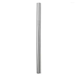 Drinking Straws Stainless Steel Straw Metal Reusable Straight Kitchen Party Fruit Juice Milk