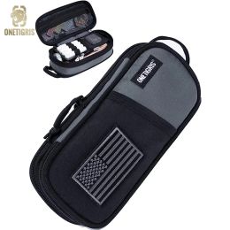 Covers ONETIGRIS Tactical EDC Portable Pencil Bag Outdoor Camping Waist Bag Mobile Phone Holder Hunting Airsoft Accessories Mag Pouches