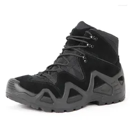 Fitness Shoes Outdoor Boots Sports Tactical Special Forces Combat Low Top Desert Waterproof Mountaineering Hiking