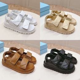 Designer Sandals Flat Slides Soft Nappa Leather Slippers Women Comfort Beach Shoes EU35-40 With Box 538