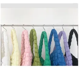 Evening Bags 2024 Fashion Women's Designer Handbag Gentle Shoulder Bag High-quality Lightweight Tote Armpit Soft Cloud Cotton Candy