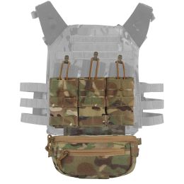 Bags Tactical Pouch,5.56 Triple Magazine Pouch,Dualpurpose Drop Pouch Waist Bag,Molle Storage Hanging Bag Outdoor Field Tactics Pack