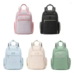 School Bags Fashionable Diaper Bag Backpack Maternity Baby Nappy Suitable For And Casual Outings