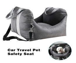 Dog Travel Booster With Handles For Car Seats Outdoor Travelling Basket Bag Cat Pet Product 101489107093080454