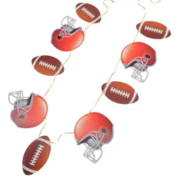 Party Decoration Flag Rugby Banner Po Prop Decor Decorations Hanging Football Game Day Pull