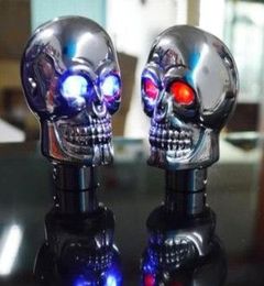 1pc universal SKULL STICK SHIFT KNOB Gear NEW Skeleton Goth Lever Car Truck Biker7698859