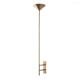 Wall Lamp Italian Nordic Long-line Light Luxury Candlelight Lamps American Retro El Club Background Aisle Sconces Lights