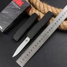 New HK 14850/14800 Knives D2 blade 6061-T6 Handles Camp Hunt Outdoor Rescue Hiking Self-defense Tactical Auto knife EDC Tools