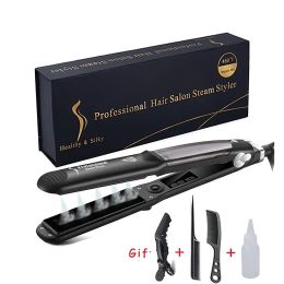 Irons Hair Straightener Professional 6 Gear Temperature Hair Curler Steam Flat Iron Hair Straightening Tourmaline Ceramic Hair Styling