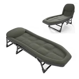 Camp Furniture Single Indoor Foldable Bed Office Multi-speed Adjustable Reclining Chair Outdoor Simple Portable Escort