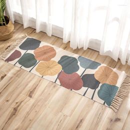 Carpets Anti-slip Bedroom Floor Mat With Tassel Entrance Doormat Kitchen Area Rug Living Room Wall Tapestry Door