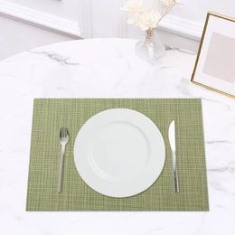 Table Mats Dinner Plate Pad Anti-scalding Mat Heat-resistant Placemat Set For Kitchen Decor Easy To Clean Reusable