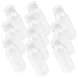 Butelki z wodą przezroczyste plastikowe do przechowywania mleka napoje do picia sprężyna butelka