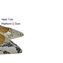 Dress Shoes Plus Size 46 Snake Pattern Womens Pointed Toe High Heels 12CM Stiletto Shallow Mouth Single Show Thin Fashion Pumps H240321A0G1