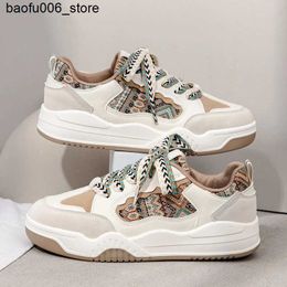 Casual Shoes Fashion womens shoes Spring casual thick soled designer sports shoes girl breathable lace Coloured womens shoes womens shoes Q240320