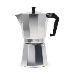 Moka Pot Italian Coffee Machine Espresso Aluminium Geyser Coffee Maker Kettle Latte Stove Classic Coffeeware Barista Accessories 240319