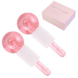 Ice Globes Cryo Roller For Cold Massage Face Lifting Anti Aging Massager Beauty Spa Skin Care Tools 240312