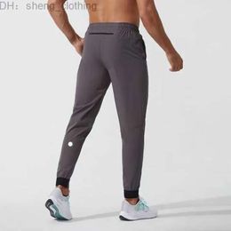 2024 lululemenI Womens Short Men Pants Yoga Outfit Sport Drawstring Gym Pockets Sweatpants Trousers Mens Elastic Waist 1ihk kog668