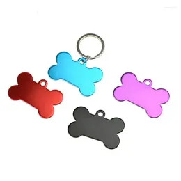 Dog Apparel Puppy Mental Tag Pet Metal Blank Military ID Card Tags Aluminum Alloy Army No Chain LX9108