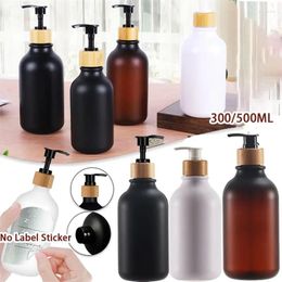 Liquid Soap Dispenser Hand Dish With Pump Bottle For Farmhouse Kitchen Counter Bathroom Decor Organization 300/500ml