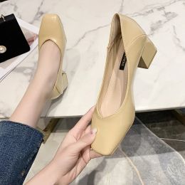 Boots Shoes Woman Flats Low Heels Casual Female Sneakers Square Toe Shallow Mouth Modis Dress New 2022 Comfortable Round Leisure Fashi