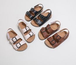 Boys' Sandals Summer New Kids' Cork Shoes Student Kids' Shoes CuHK Kids Beach Shoes Trend