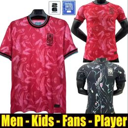 2024 2025 Korea Mens Soccer Jerseys National Home Away Team Pre-match suit 24 25 U J HWANG I B HWANG C H KWON H C HWANG H M SON Home Away Goalkeeper Football Shirts