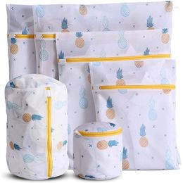 Laundry Bags Mesh Bag Cute Printing Travel Storage Clothes Can Store Bra Underwear Socks