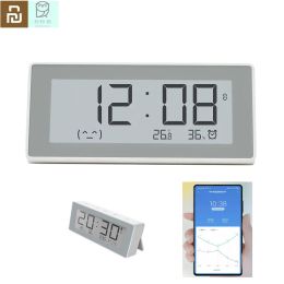 Control YOUPIN MiaoMiaoCe Thermometer Temperature Humidity Sensor Smart ELink INK LCD Screen BT4.0 Digital clock Moisture Metre Stock