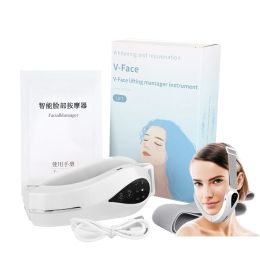 Devices New VFace Shaping Massager Face Lifting Machine Electric Vibration Slimming Double Chin Reducer V Cheek Lift Up Face Slimming