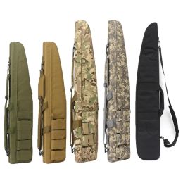 Bags Tactical Airsoft 100CM 120CM Heavy Gun Carbine slip Carry Bag Rifle Case shoulder pouch Hunting Backpack Bag Holster Accessories