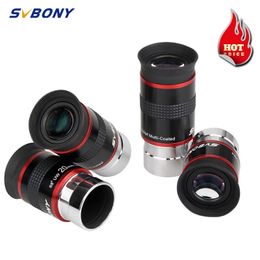 SVBONY 68° Ultra Wide Angle 6mm 9mm 15m 20mm Telescope Eyepiece FMC 1.25 for Astronomical Telescope 240306