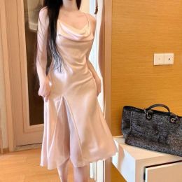 24 New Women's Sleepwear Summer Gown Female Knee-Length Nightdress Dress Loungewear Elegant Nightgown Home Wear