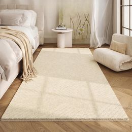 Carpets Cream Style Bedroom Bedside Carpet Sofa Table Floor Mat