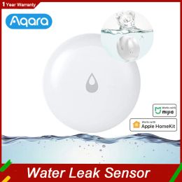 Control Aqara Water Sensor Wireless Smart Flood Water Leak Immersing Sensor APP Remote Monitoring Alarm Work With Mijia/ Apple HomeKit