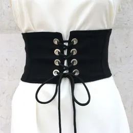 Belts Corset Dress Skirt Decorations Korean Style Bandage Knotted Bow Adjustable Female Waistbands Wide Waist Belt Cummerbunds