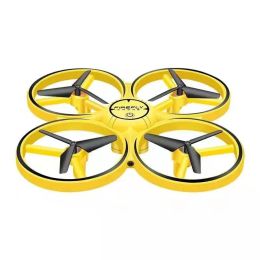 Sensor Watch Remote Control drone UfO Hands Free Gesture drones light shinny factory wholesale price Kids Induction Aircraft Toy LL