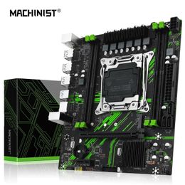 MACHINIST X99 Motherboard X99 PR9 Support LGA 2011-3 Intel Xeon E5 V3 V4 CPU DDR4 RAM SATA/NVME M.2 Slot 240307