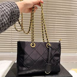 Woman Nylon Shoulder Bags designer tote bag crossbody chain bags luxury black totes fashion lady daily purse TOP