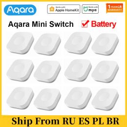 Control Original Aqara Wireless Mini Switch Zigbee Sensor One Key Control Button Smart Remote Control Home Automation for Homekit MiHome