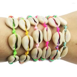 Charm Bracelets Rope Wrap Women Couple Bohemian Bohe Friendship Bead Shell 2024 For Femme Gift Jewellery Trendy Designer