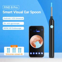 Control Youpin SUNUO Smart Visual Ear Picker Cleaner Wireless Luminous Earpick With Camera HD Otoscope Endoscope Remover APP Visiable